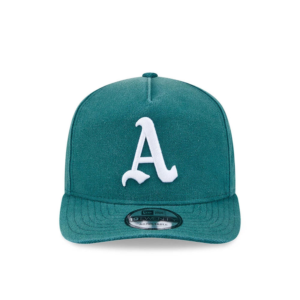 Pictured is this MLB Duck Canvas Athletics 19TWENTY cap in green. 3