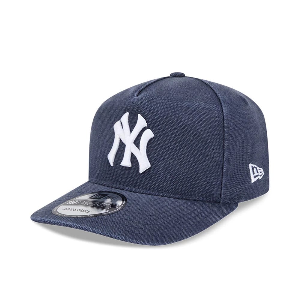 Pictured is this MLB Duck Canvas New York Yankees 19TWENTY cap in navy. 1