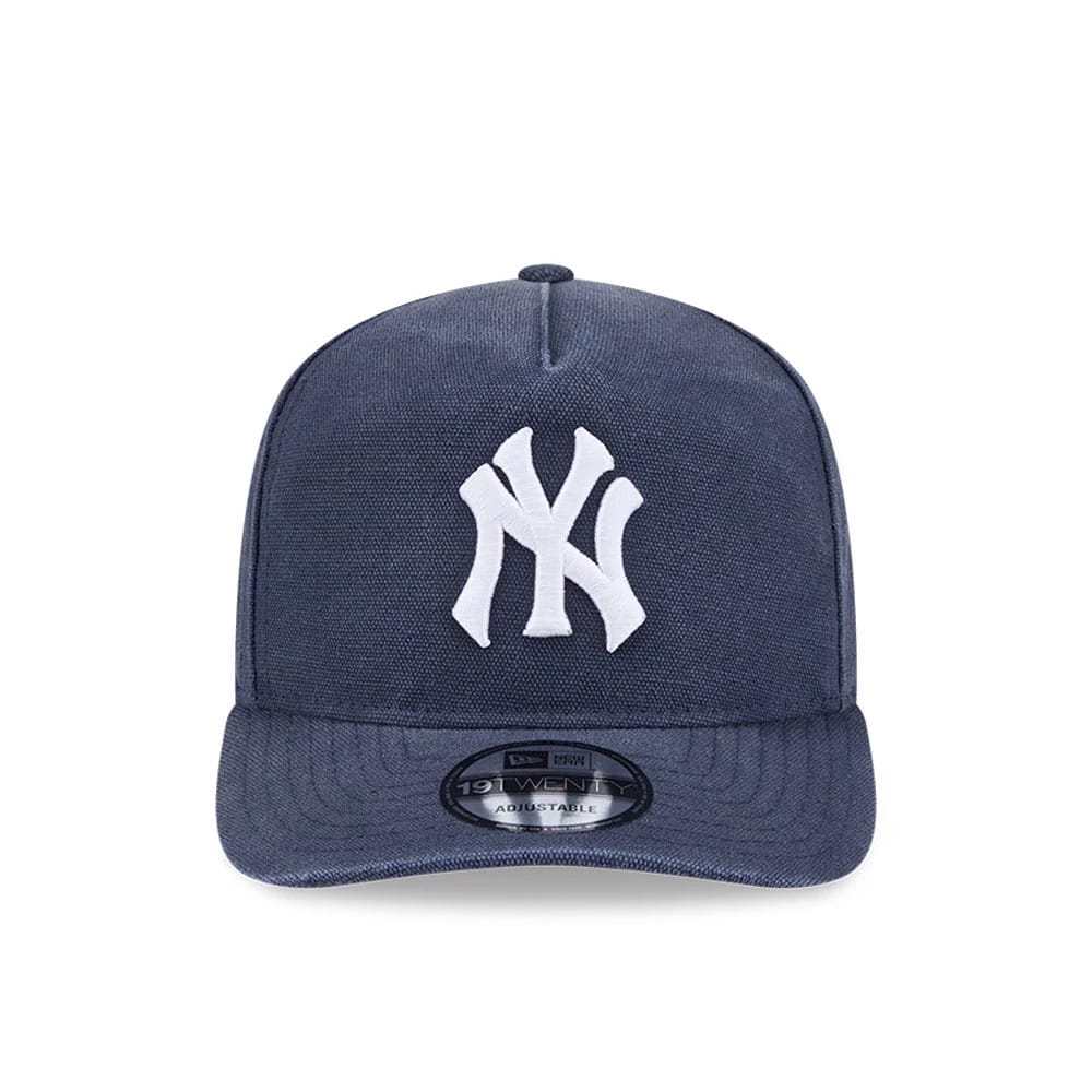 Pictured is this MLB Duck Canvas New York Yankees 19TWENTY cap in navy. 3