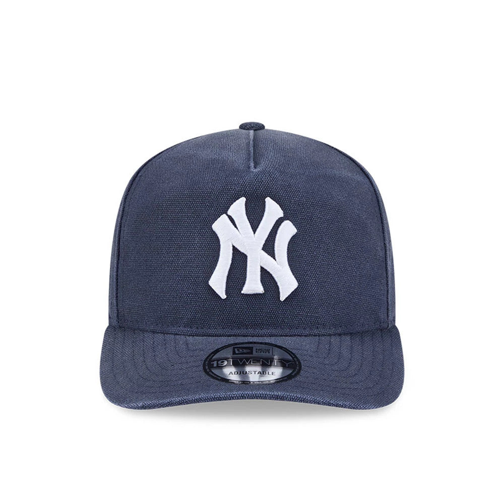 Pictured is this MLB Duck Canvas New York Yankees 19TWENTY cap in navy. 3