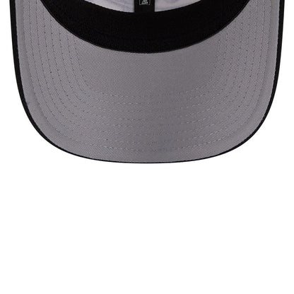 Pictured is this MLB 2 Tone LA Dodgers 9SEVENTY Stretch Snap cap in cream & black. 2
