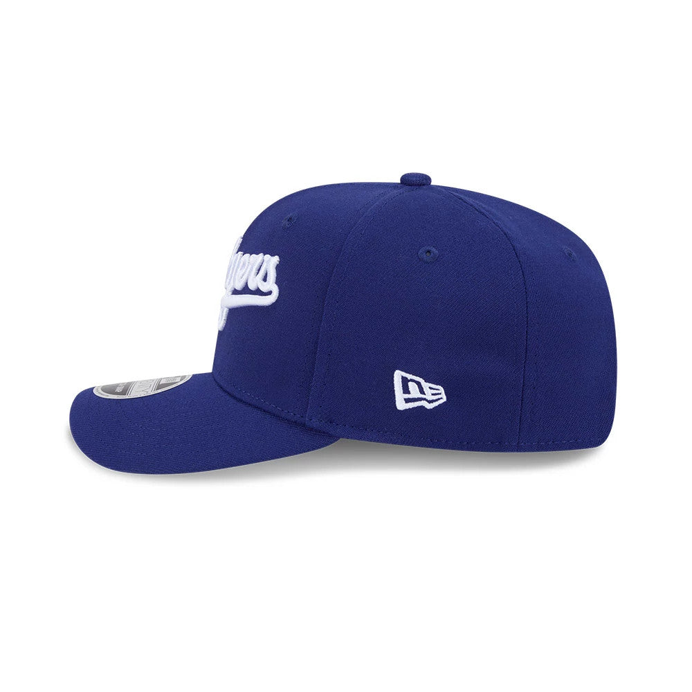 Pictured is this MLB LA Dodgers 9SEVENTY Stretch Snap cap in dark blue. 6