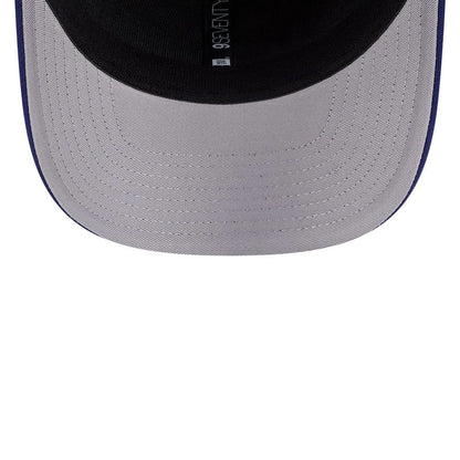 Pictured is this MLB LA Dodgers 9SEVENTY Stretch Snap cap in dark blue. 2