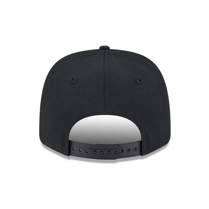 Pictured is this MLB Chicago White Sox 9SEVENTY Stretch Snap cap in black. 7