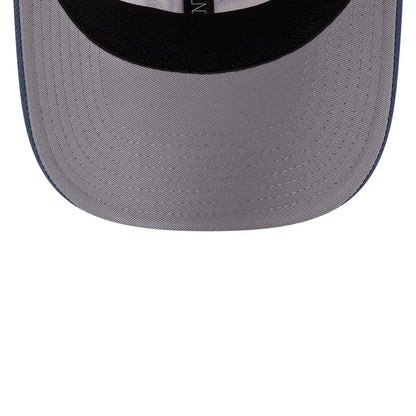 Pictured is this MLB Slate Stone Chicago White Sox 9SEVENTY Stretch Snap cap in cream & dark blue. 2