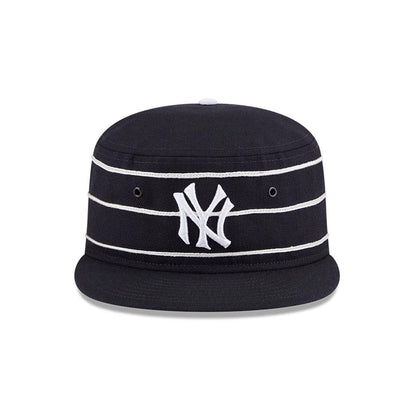 Pictured is this MLB Cooperstown New York Yankees Pillbox Adjustable cap in navy. 3