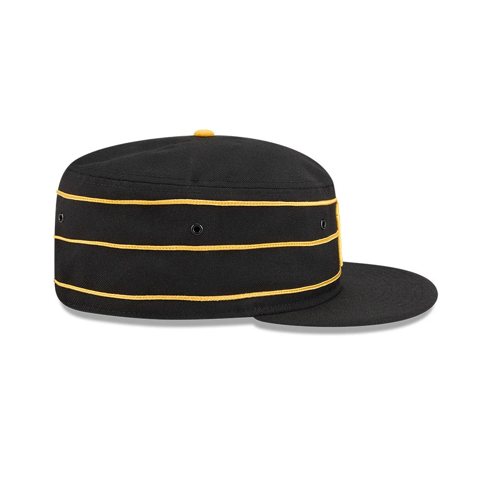 MLB Cooperstown Pittsburgh Pirates Black Pillbox Adjustable Cap