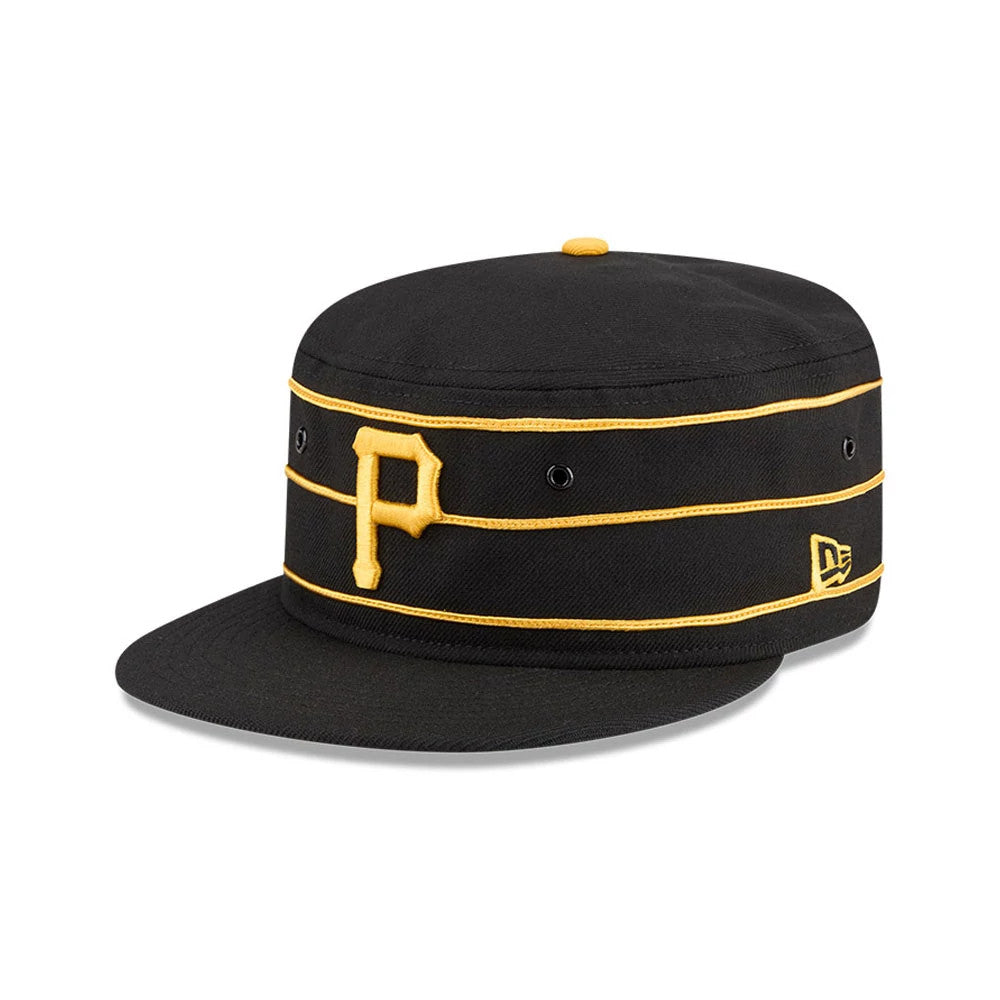 MLB Cooperstown Pittsburgh Pirates Black Pillbox Adjustable Cap