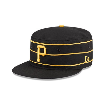 Pictured is this MLB Cooperstown Pittsburgh Pirates Pillbox Adjustable cap in black. 1