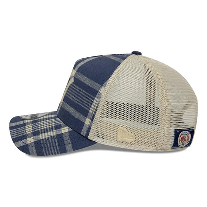 Pictured is this Ralph Lauren X MLB New York Yankees 9FORTY A-Frame cap in blue. 5