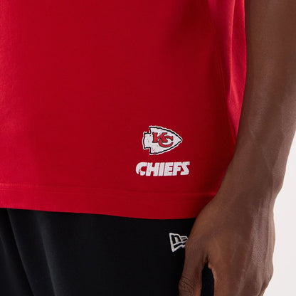 The model is wearing this NFL Training 2026 Kansas City Chiefs T-Shirt in red. 6