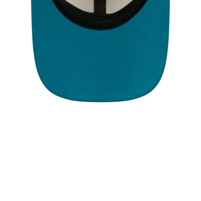 Pictured is this NFL Training 2026 Jacksonville Jaguars 39THIRTY M-Crown Stretch Fit cap in white. 7