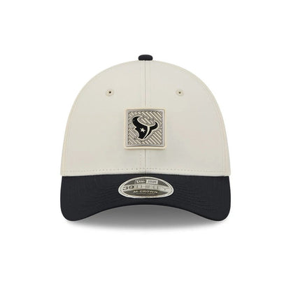 Pictured is this NFL Training 2026 Houston Texans 39THIRTY M-Crown Stretch Fit cap in white. 2