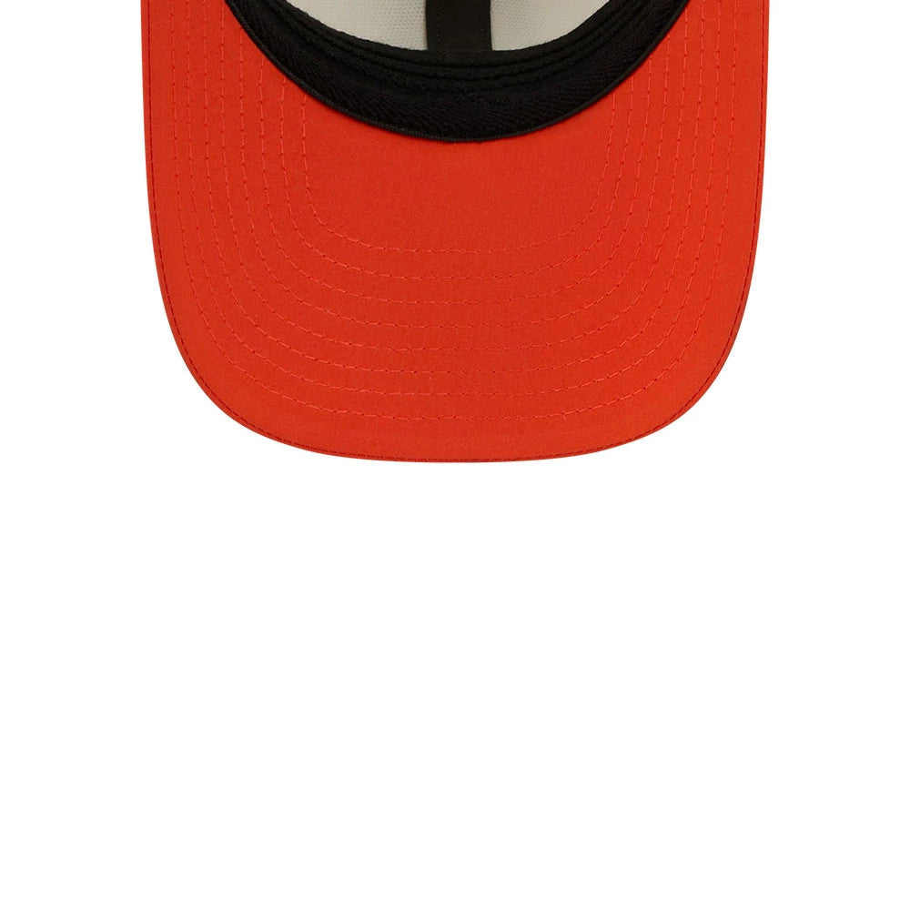 Pictured is this NFL Training 2026 Cleveland Browns 39THIRTY M-Crown Stretch Fit cap in white. 7