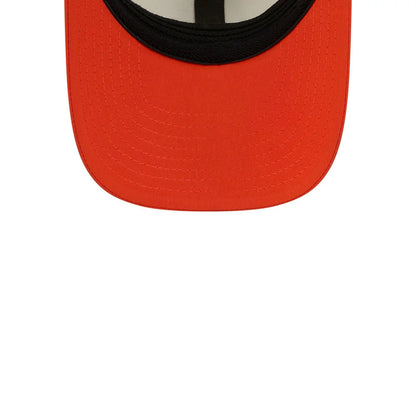 Pictured is this NFL Training 2026 Cleveland Browns 39THIRTY M-Crown Stretch Fit cap in white. 7