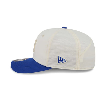 Pictured is this NFL Training 2026 New York Giants 9SEVENTY Stretch Snap cap in white. 5