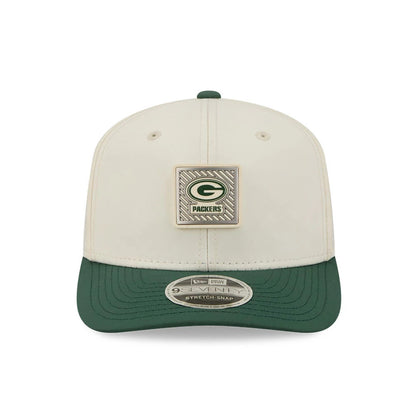Pictured is this NFL Training 2026 Green Bay Packers 9SEVENTY Stretch Snap cap in white. 2
