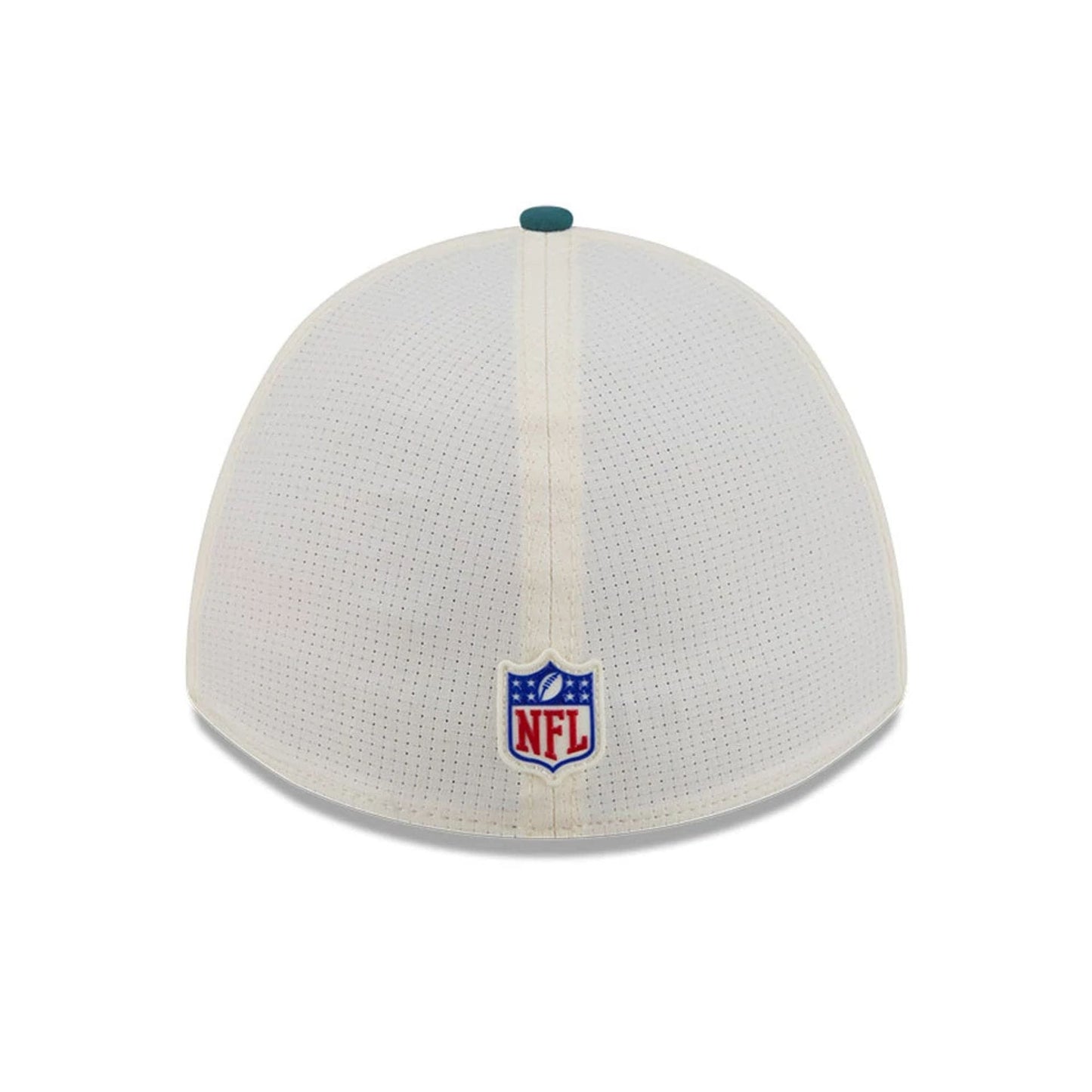 Pictured is this NFL Training 2026 Philadelphia Eagles 39THIRTY M-Crown Stretch Fit cap in white. 6
