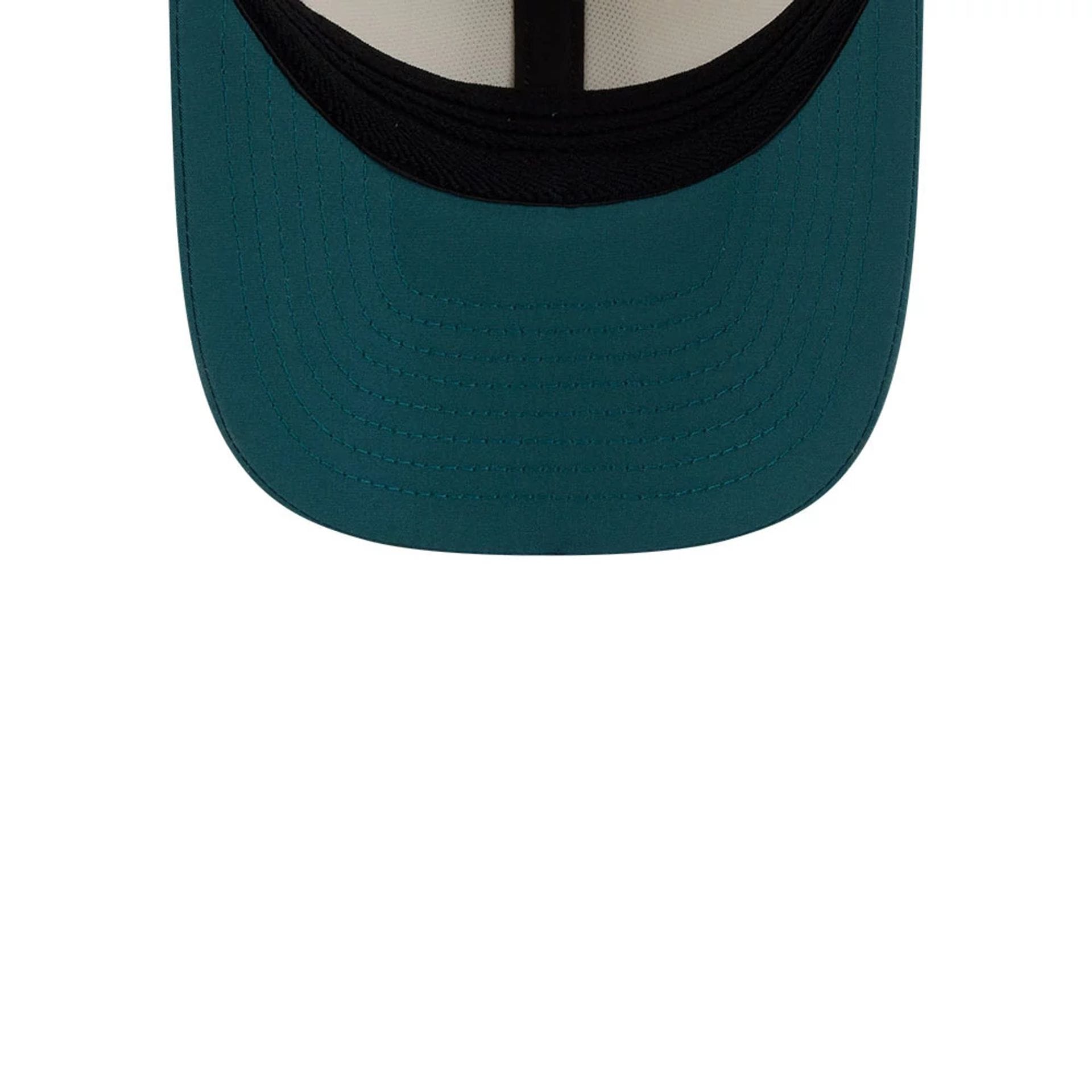 Pictured is this NFL Training 2026 Philadelphia Eagles 39THIRTY M-Crown Stretch Fit cap in white. 7
