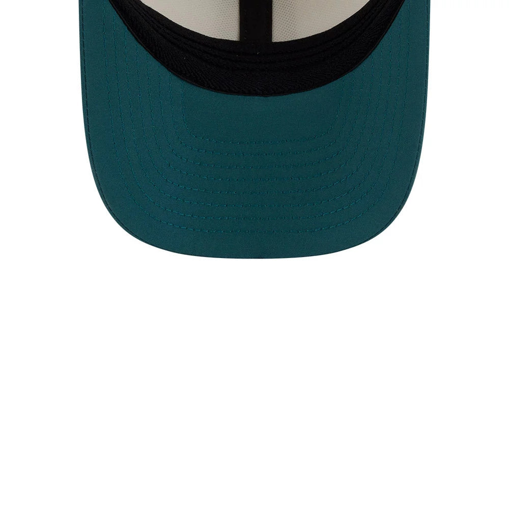 Pictured is this NFL Training 2026 Philadelphia Eagles 39THIRTY M-Crown Stretch Fit cap in white. 7
