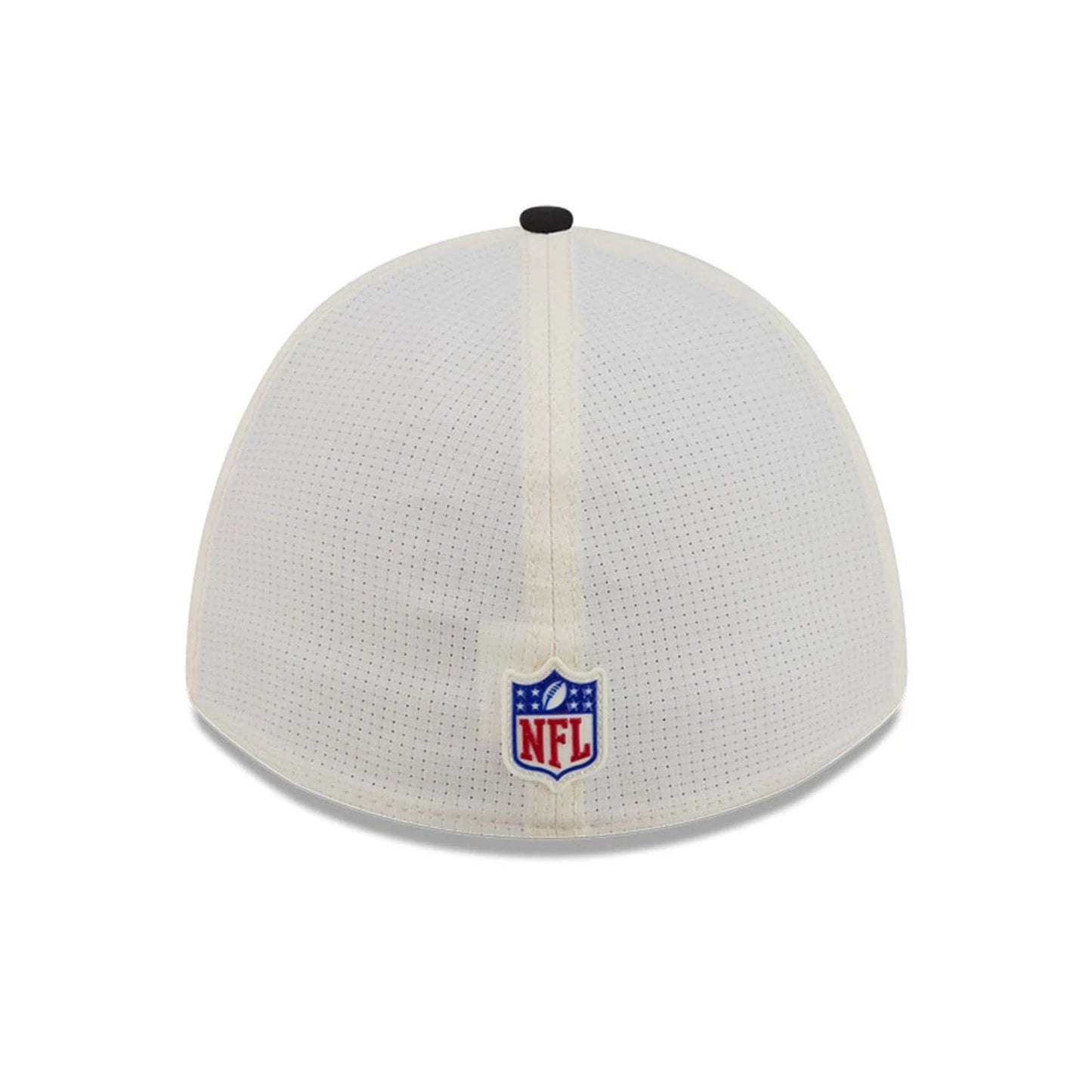 Pictured is this NFL Training 2026 Pittsburgh Steelers 39THIRTY M-Crown Stretch Fit cap in white. 6