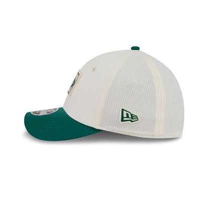 Pictured is this NFL Training 2026 New York Jets 39THIRTY M-Crown Stretch Fit cap in white. 5
