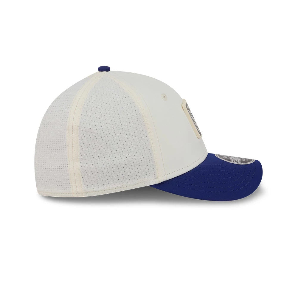 Pictured is this NFL Training 2026 NFL Official Logo 39THIRTY M-Crown Stretch Fit cap in white. 5