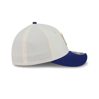 Pictured is this NFL Training 2026 NFL Official Logo 39THIRTY M-Crown Stretch Fit cap in white. 5