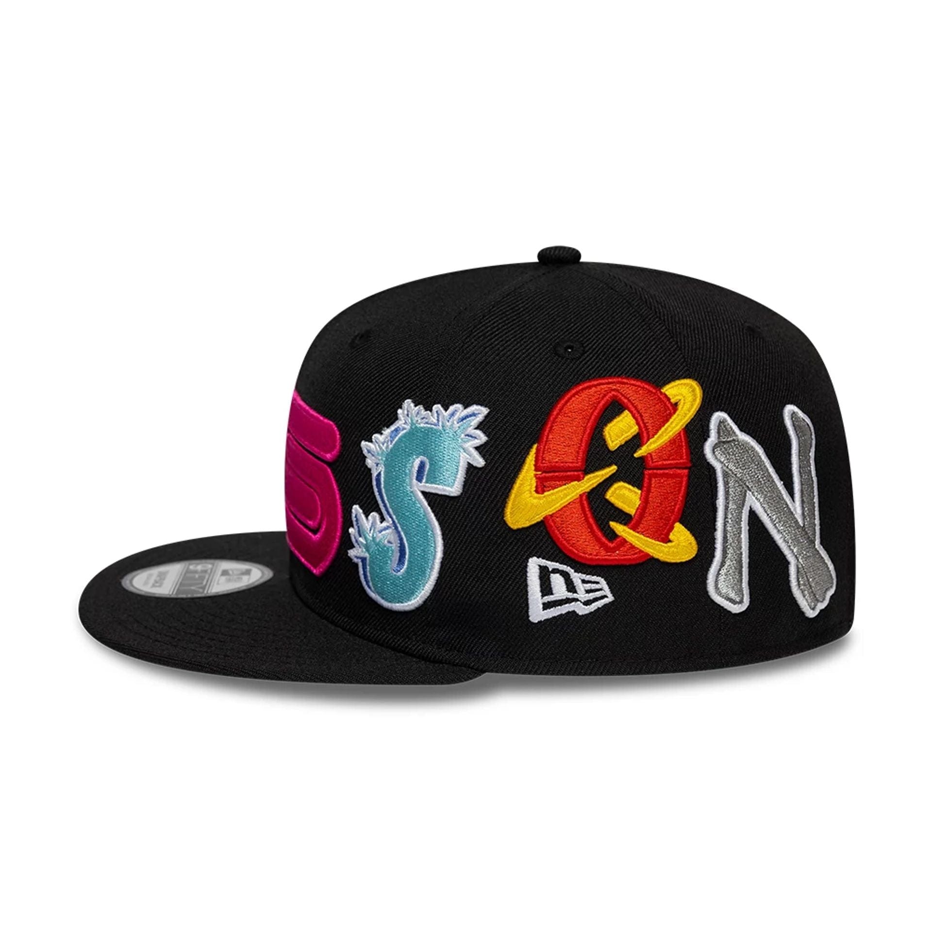 Pictured is this New Era X Son Is Son 9FIFTY Snapback cap in black. 4