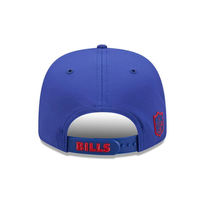 Pictured is this NFL Sideline 2026 Buffalo Bills 9SEVENTY Stretch Snap cap in blue. 4