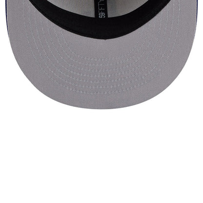 Pictured is this MLB Heritage LA Dodgers 59FIFTY Fitted cap in light beige. 2