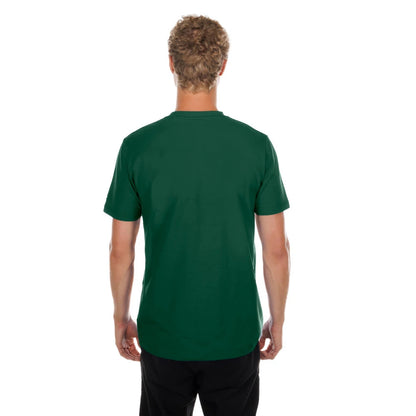 The model is wearing this NFL Green Bay Packers T-Shirt in dark green. 2
