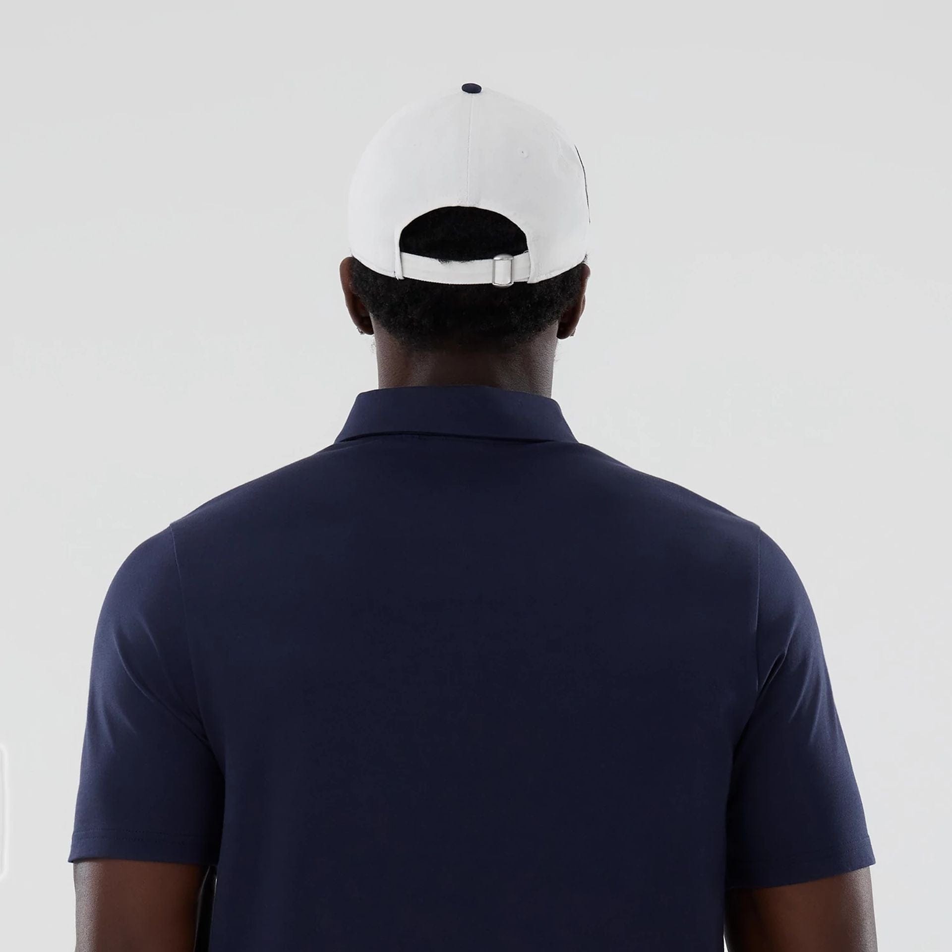 The model is wearing this Atlassian Williams F1 Team Polo T-Shirt in navy. 7