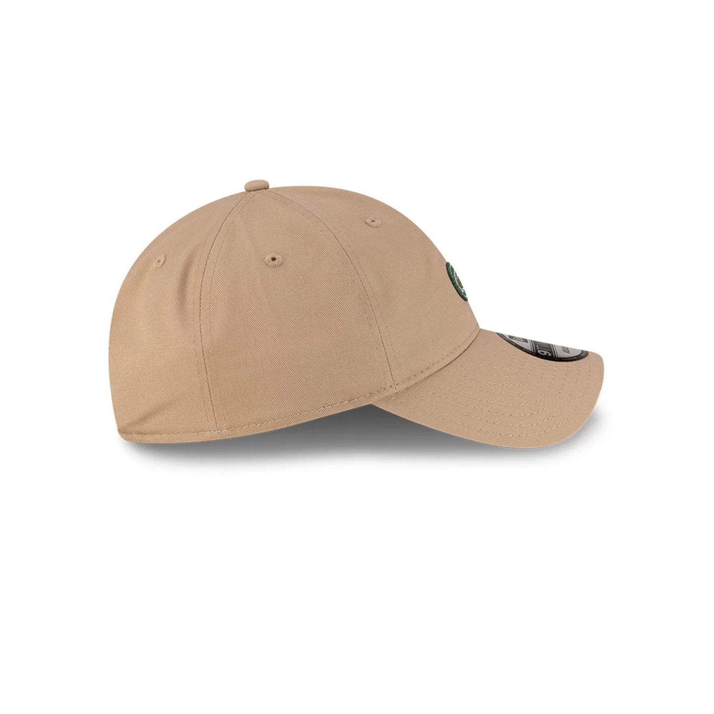 Pictured is this Lacoste X New Era Golf 9TWENTY cap in beige.  7