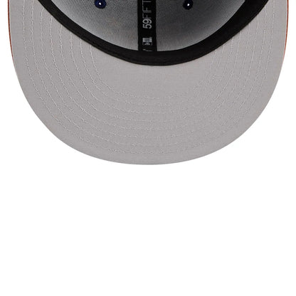 Pictured is this MiLB Theme Night Durham Bulls 59FIFTY Fitted cap in navy. 2