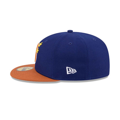 Pictured is this MiLB Theme Night Durham Bulls 59FIFTY Fitted cap in navy. 5