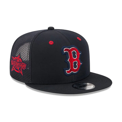 Pictured is this MLB All Star Game Boston Red Sox 9FIFTY Snapback cap in navy. 1