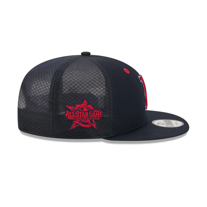 Pictured is this MLB All Star Game Boston Red Sox 9FIFTY Snapback cap in navy. 5