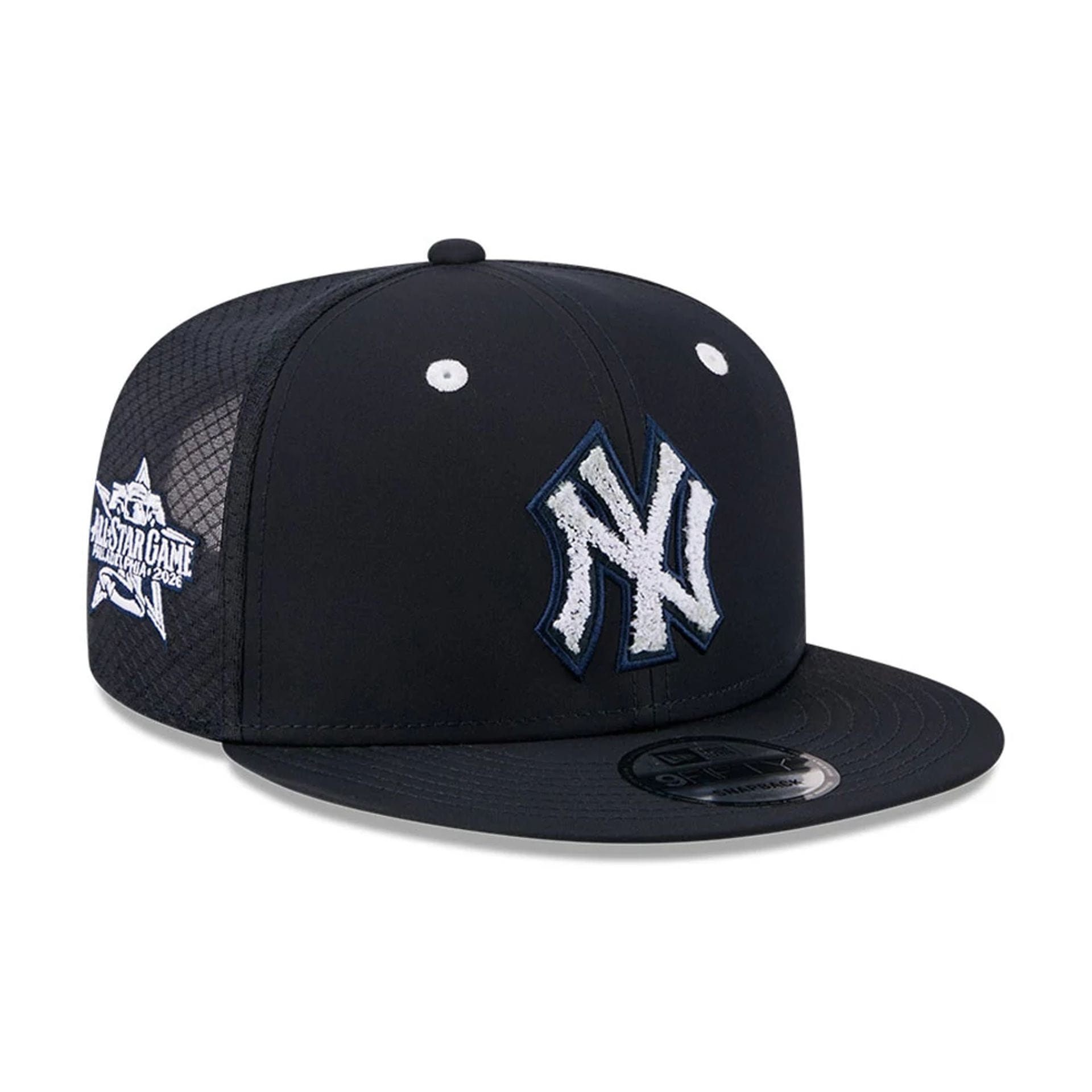 Pictured is this MLB All Star Game New York Yankees 9FIFTY Snapback cap in navy. 1