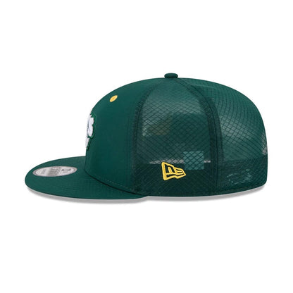 Pictured is this MLB All Star Game Athletics 9FIFTY Snapback cap in dark green. 6