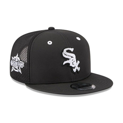 Pictured is this MLB All Star Game Chicago White Sox 9FIFTY Snapback cap in black. 1