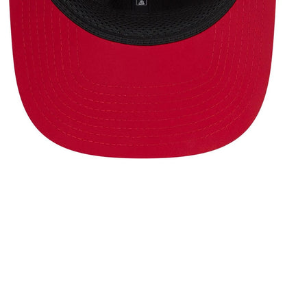 Pictured is this NFL Sideline 2026 San Francisco 49ers 9SEVENTY Stretch Snap cap in red. 7