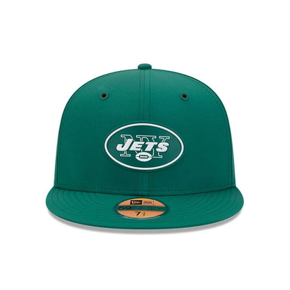 Pictured is this NFL Sideline 2026 New York Jets 59FIFTY Fitted cap in green. 3