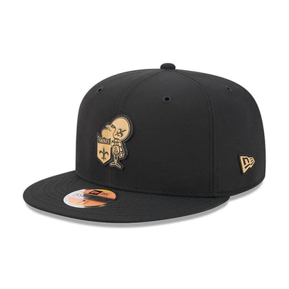 Pictured is this NFL Sideline 2026 New Orleans Saints 59FIFTY Fitted cap in black. 1