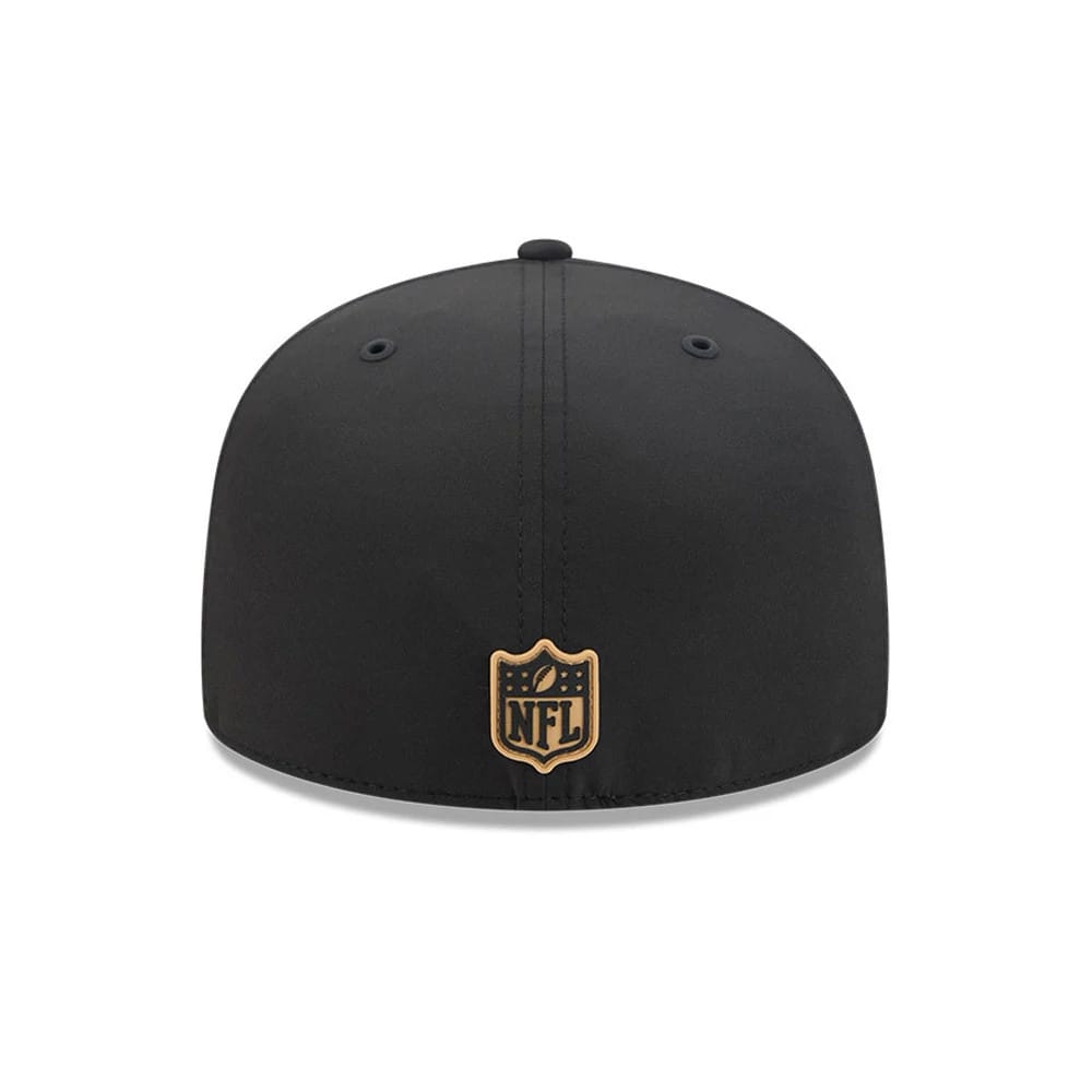 Pictured is this NFL Sideline 2026 New Orleans Saints 59FIFTY Fitted cap in black. 4