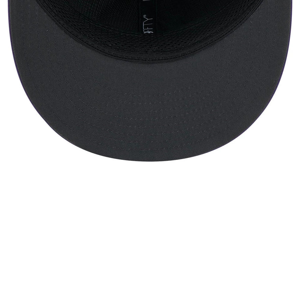 Pictured is this NFL Sideline 2026 Minnesota Vikings 59FIFTY Fitted cap in purple. 2