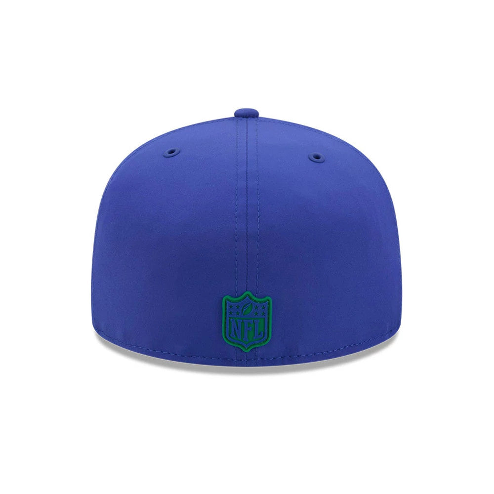 Pictured is this NFL Sideline 2026 Seattle Seahawks 59FIFTY Fitted cap in blue. 5
