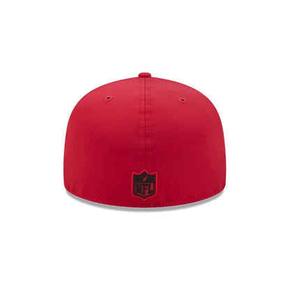 Pictured is this NFL Sideline 2026 San Francisco 49ers 59FIFTY Fitted cap in red. 8
