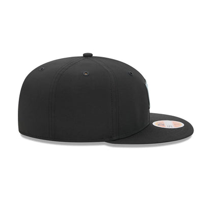 Pictured is this NFL Sideline 2026 Las Vegas Raiders 59FIFTY Fitted cap in Black. 6