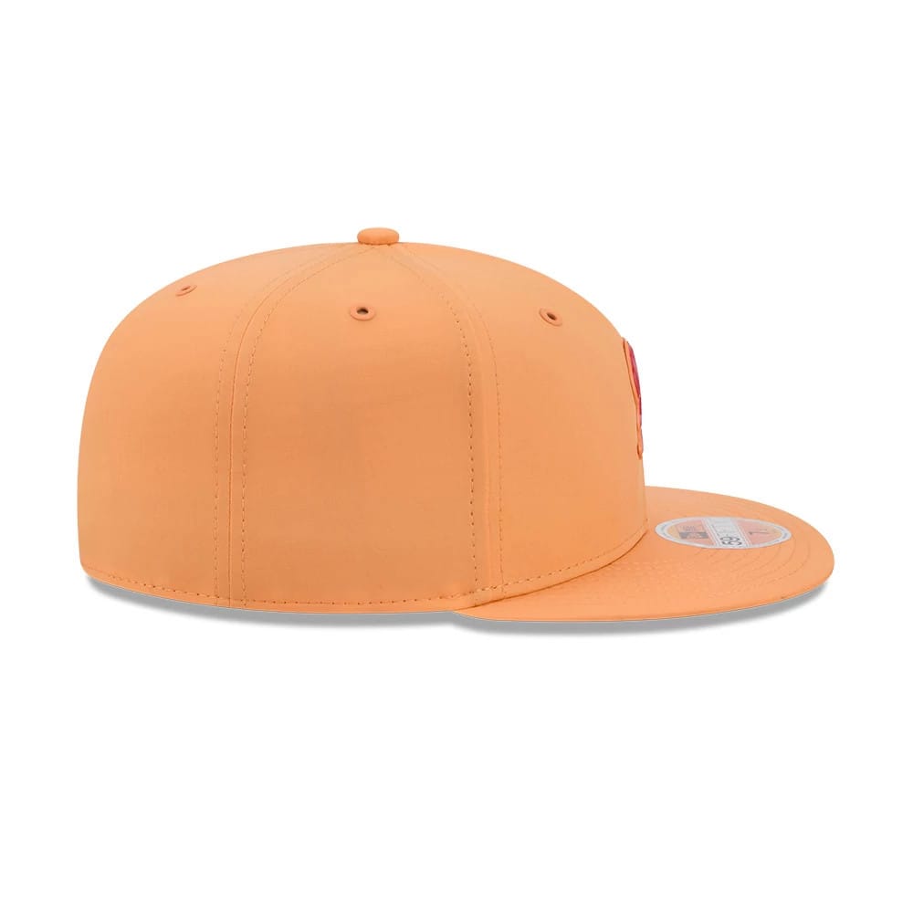 Pictured is this NFL Sideline 2026 Tampa Bay Buccaneers 59FIFTY Fitted cap in orange. 6